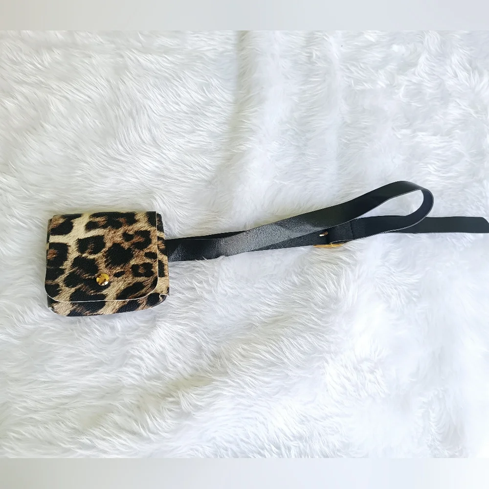 Mini leopard belt bag - Picture 3 of 7